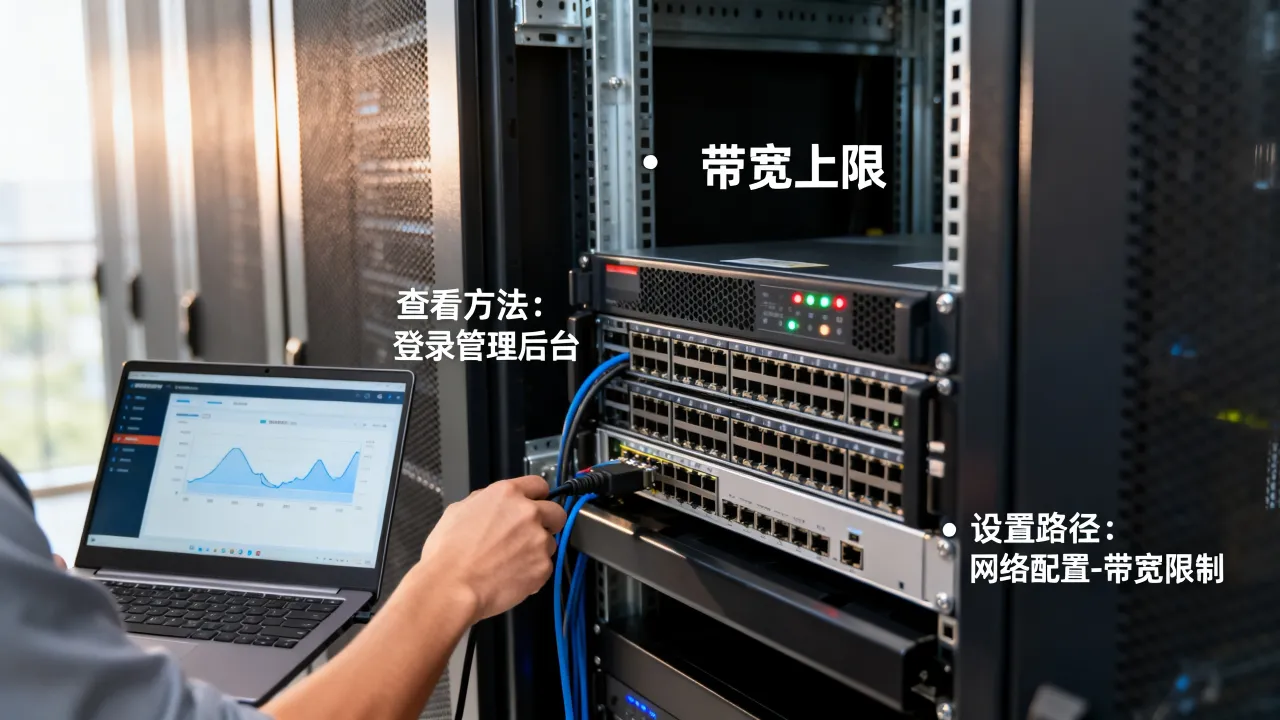 服务器宽带上限是多少，服务器带宽限制怎么查看和设置？