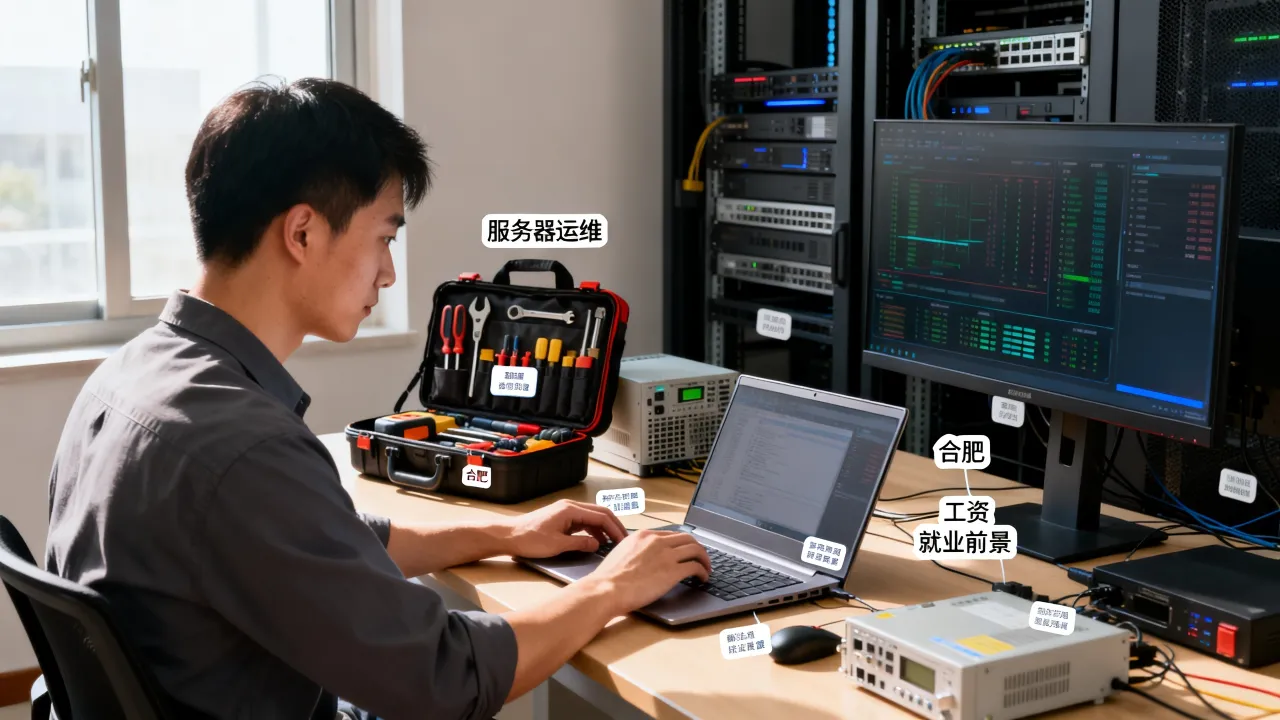 合肥服务器运维工程师工资怎么样,合肥服务器运维工程师的就业前景好吗?
