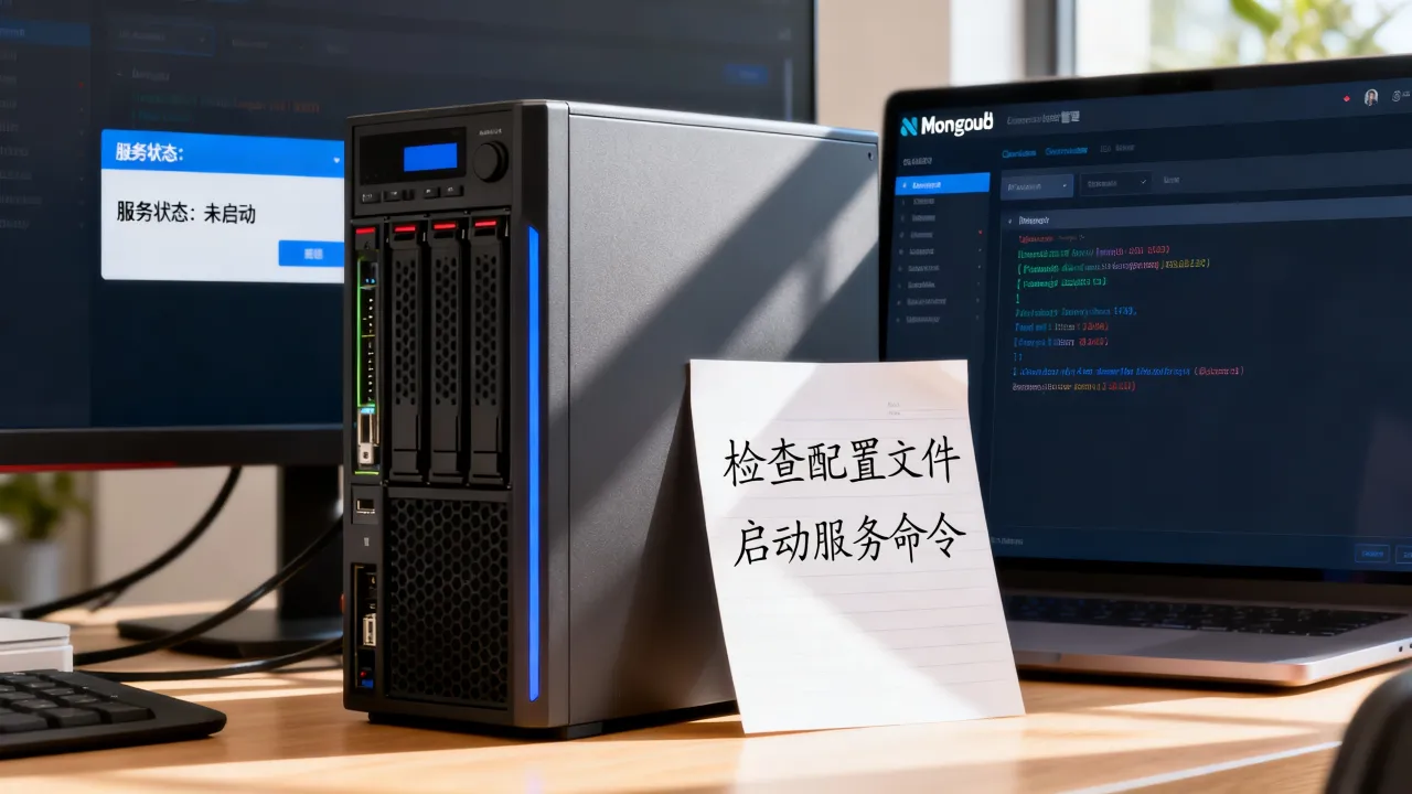 为什么服务中没有MongoDB服务器，MongoDB服务未启动怎么解决