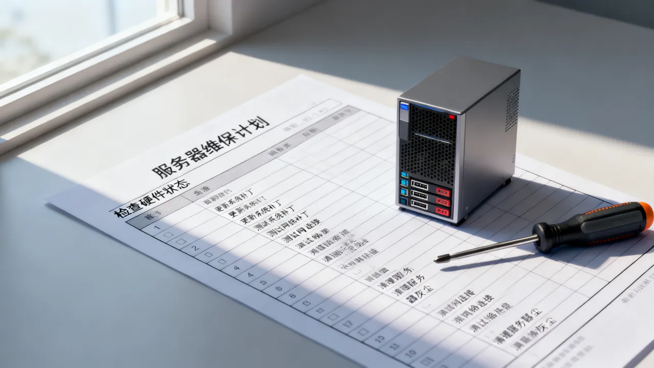 服务器维保计划表如何编写，服务器维保计划表包含哪些内容