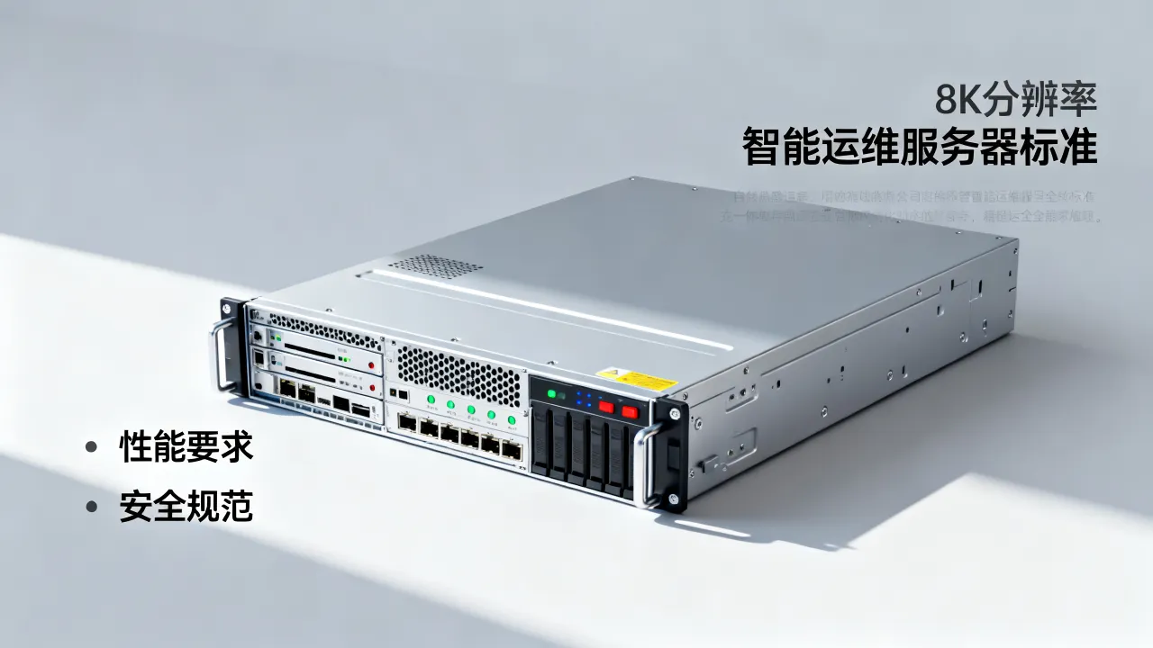 智能运维服务器标准是什么，智能运维服务器标准有哪些要求