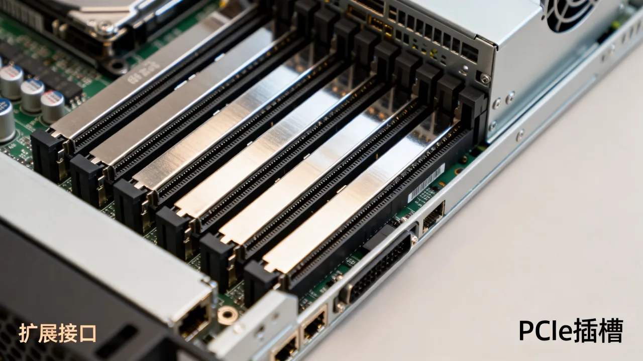 为什么服务器有几条pcie，服务器pcie插槽有什么用？