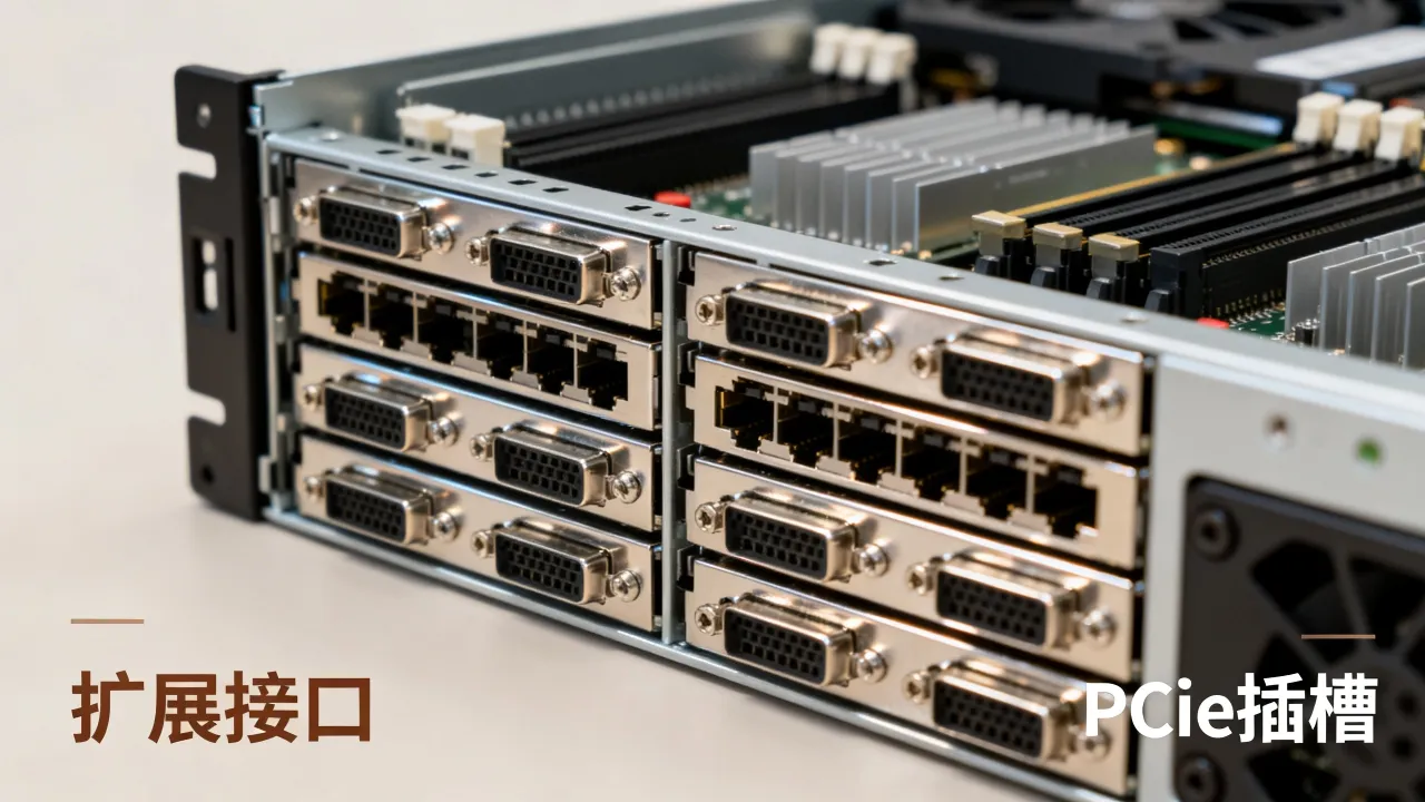 为什么服务器有几条pcie，服务器pcie插槽有什么用？