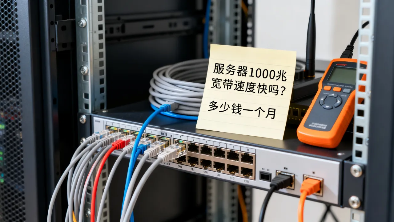 服务器1000兆宽带速度快吗？，多少钱一个月