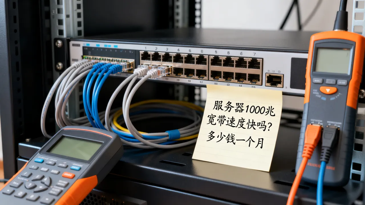 服务器1000兆宽带速度快吗？，多少钱一个月