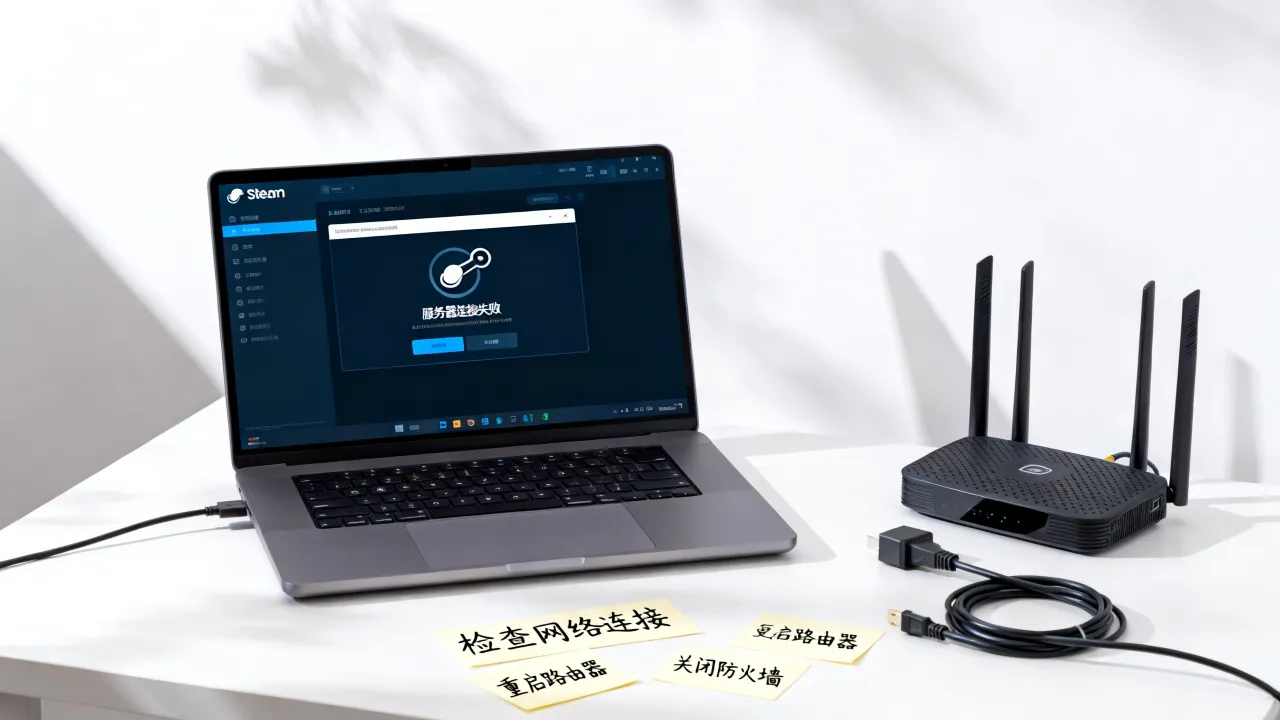为什么我Steam安装不上服务器失败怎么办，Steam安装失败连不上服务器怎么解决