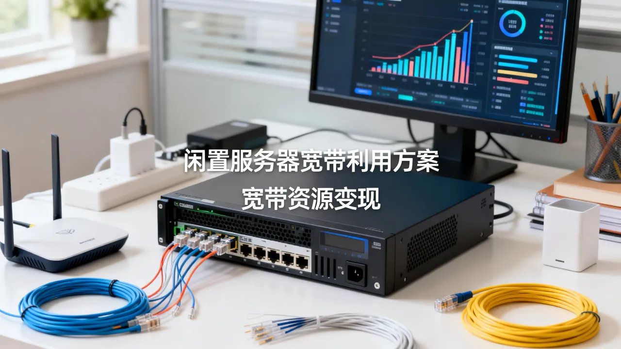 闲置服务器宽带怎么利用,闲置服务器宽带能赚钱吗?