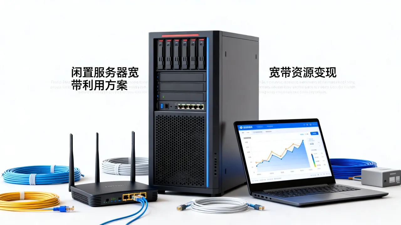 闲置服务器宽带怎么利用，闲置服务器宽带能赚钱吗？