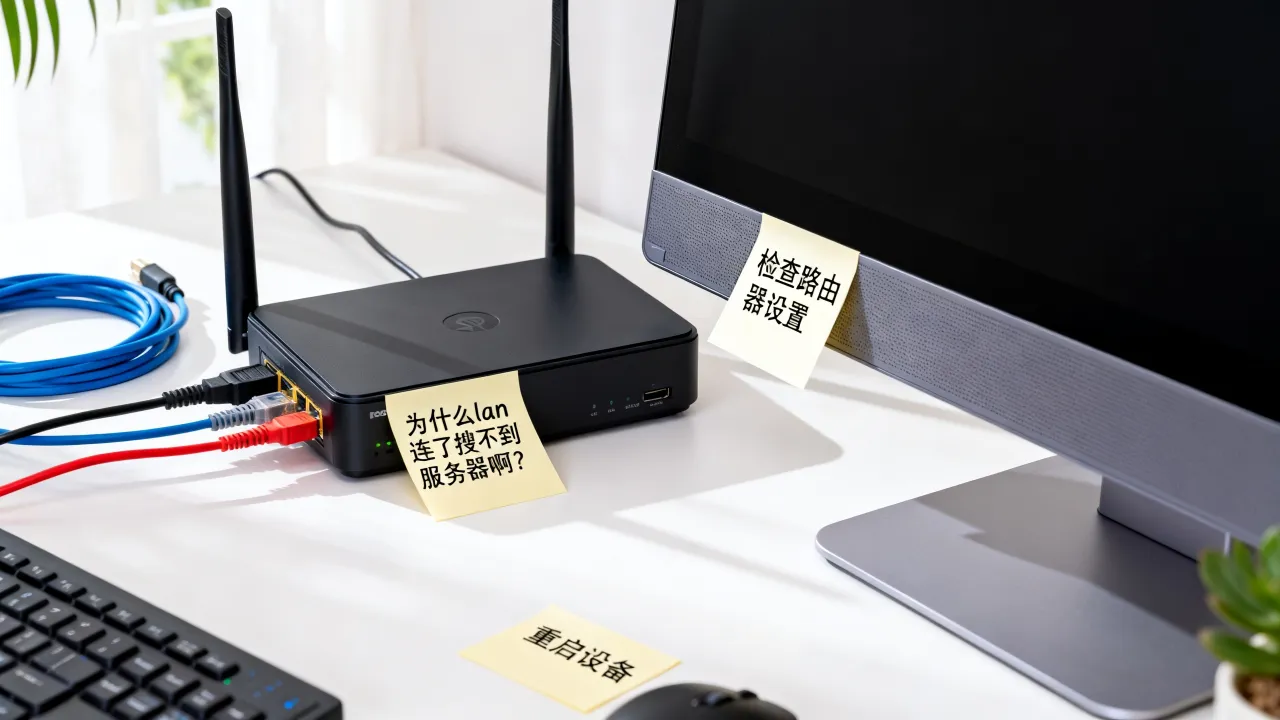 为什么lan连了搜不到服务器啊,局域网搜不到服务器怎么办?