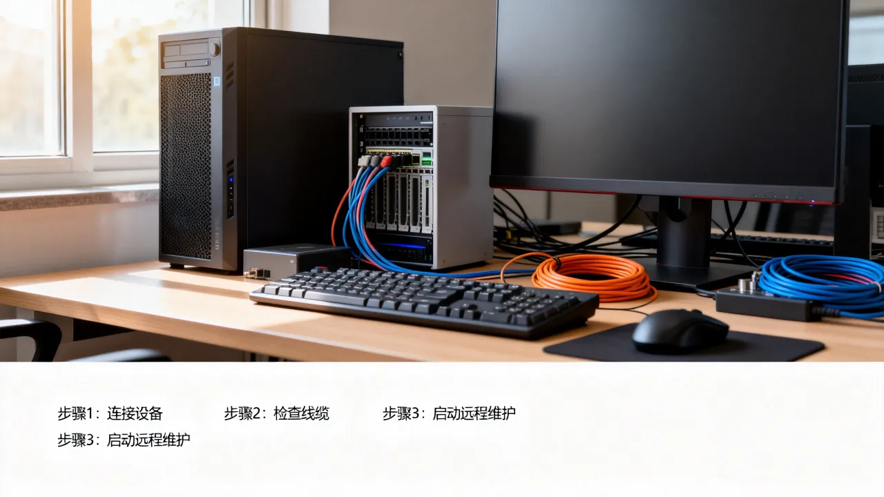 服务器运维桌面图如何配置？远程维护高效操作指南