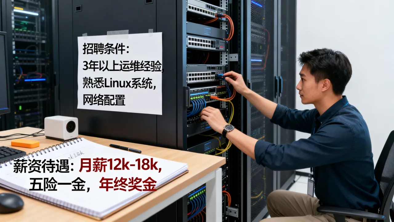 武汉服务器运维招聘条件是什么?薪资待遇好吗
