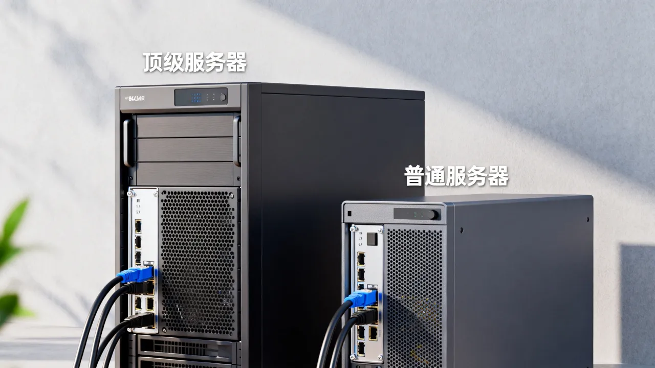 顶级服务器网速快吗,顶级服务器和普通服务器哪个速度快