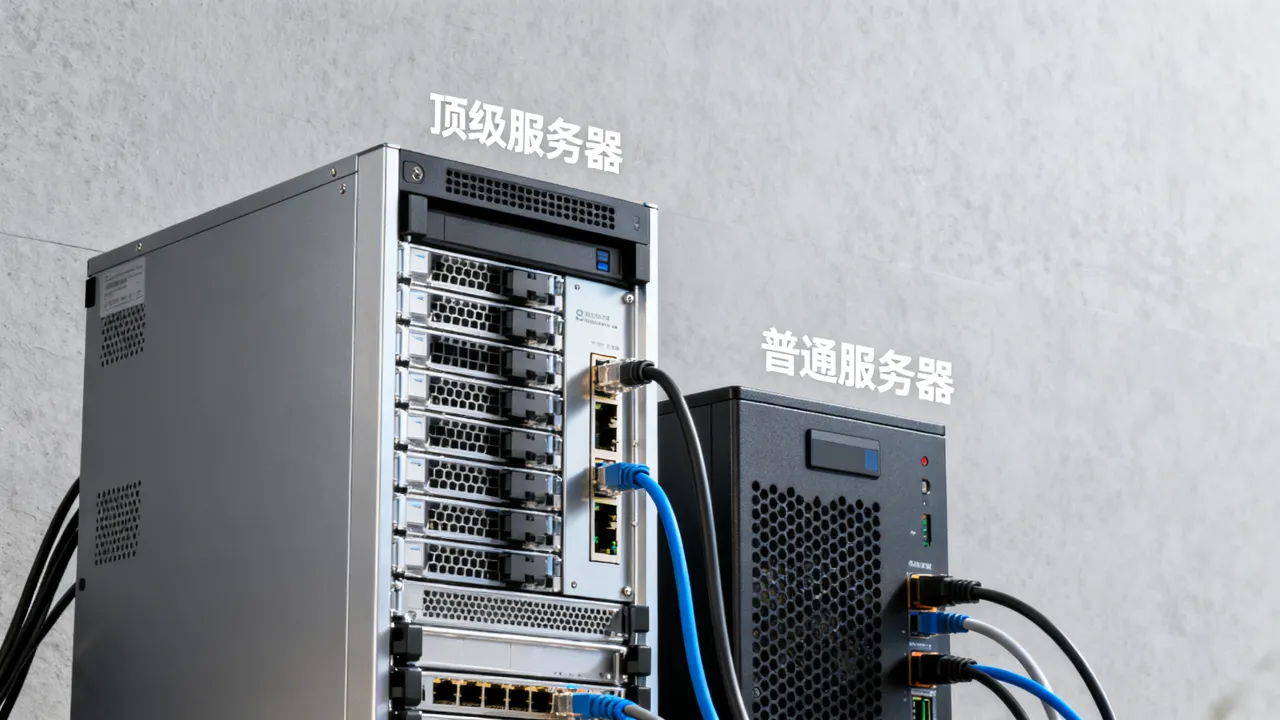 顶级服务器网速快吗，顶级服务器和普通服务器哪个速度快