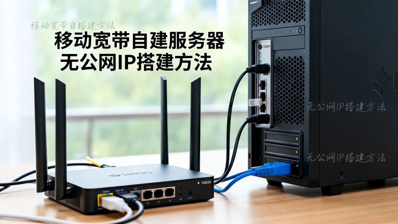 移动宽带自建服务器吗，移动宽带无公网IP怎么搭建服务器