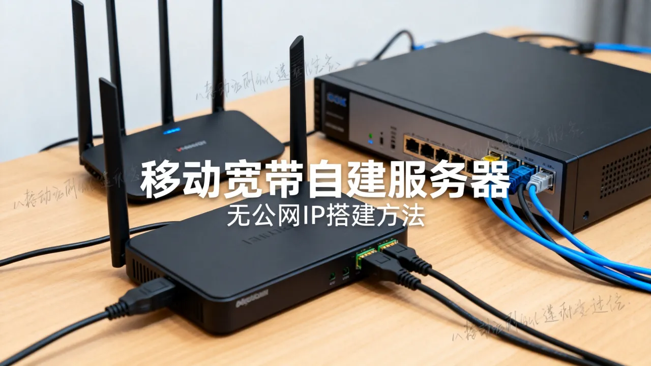 移动宽带自建服务器吗，移动宽带无公网IP怎么搭建服务器