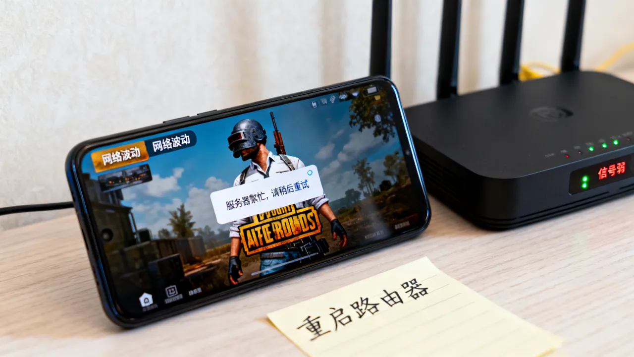 pubgmobile为什么服务器繁忙，pubg mobile服务器繁忙怎么解决？
