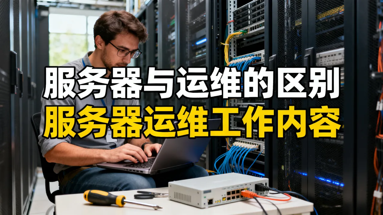 服务器与运维的区别是什么？，服务器运维的工作内容有哪些
