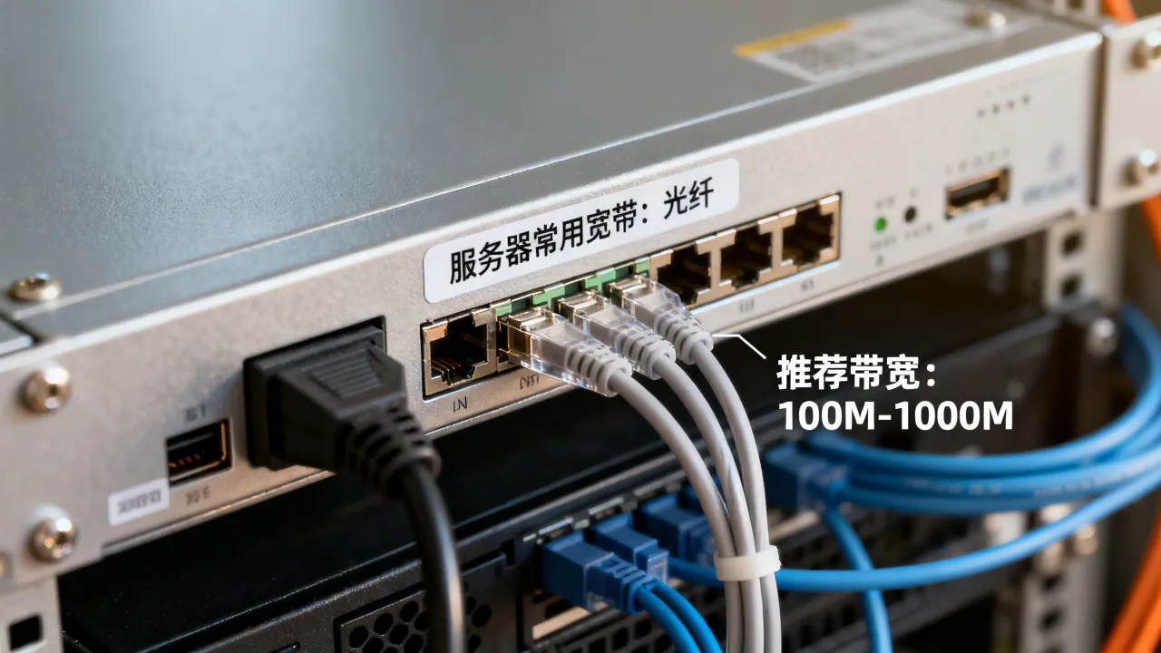 服务器一般是什么宽带？服务器带宽一般多少兆够用？