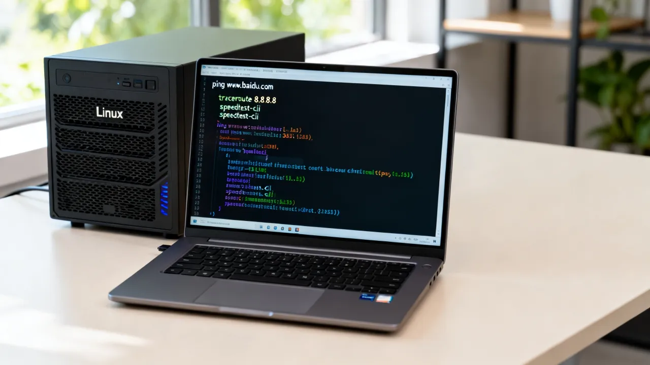 Linux服务器网速怎么测试？服务器网速测试命令有哪些？