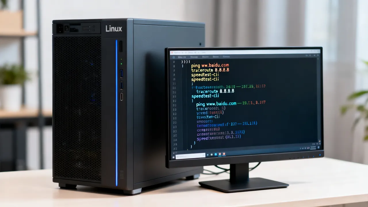 Linux服务器网速怎么测试？服务器网速测试命令有哪些？