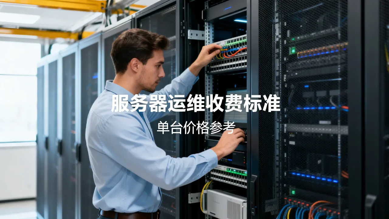 薇晓兰服务器运维怎么收费，价格多少钱一台