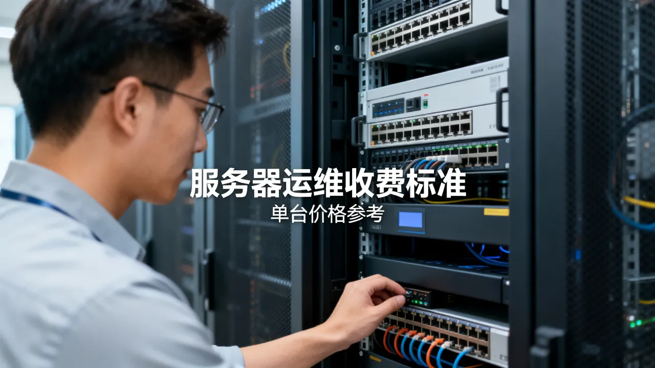 薇晓兰服务器运维怎么收费，价格多少钱一台