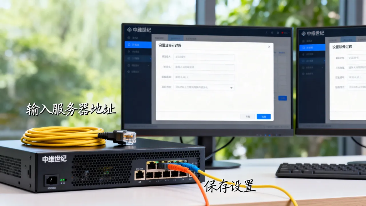 中维世纪服务器地址是多少？中维世纪服务器地址怎么设置？