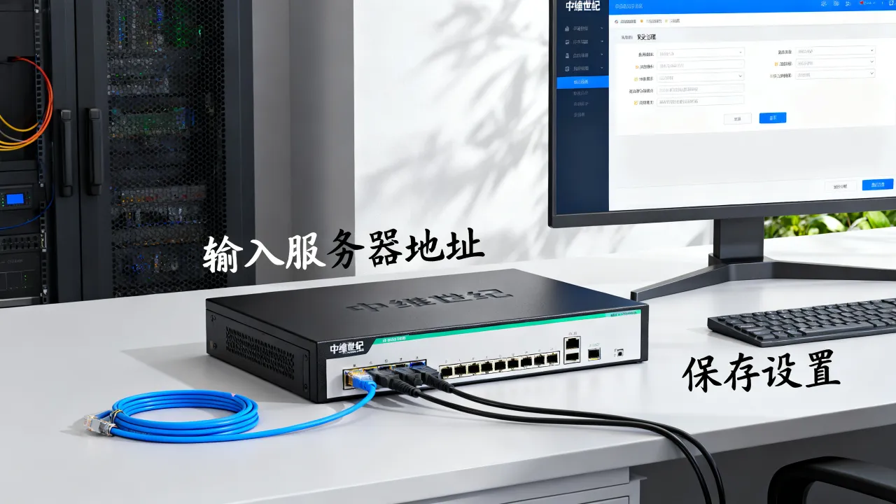 中维世纪服务器地址是多少？中维世纪服务器地址怎么设置？