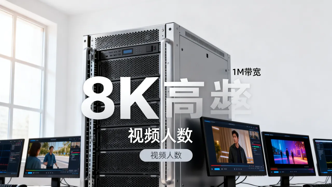 服务器1M宽带能带几个人看视频，服务器一兆带宽够几个人用？