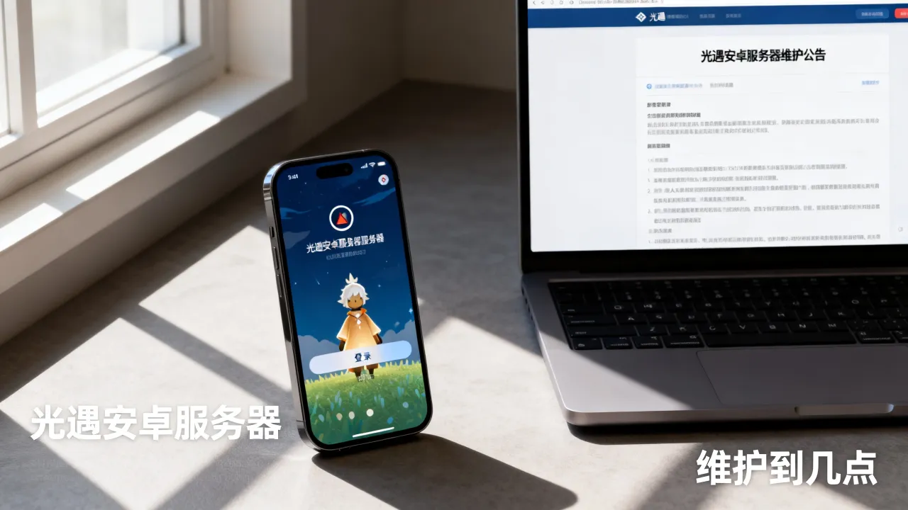 光遇安卓服务器为什么进不去,光遇安卓服务器维护到几点?