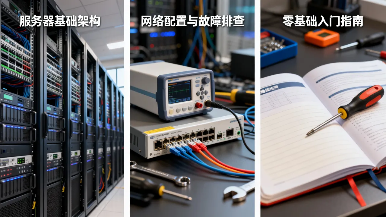 服务器运维速成需要学什么？零基础如何快速入门服务器运维？