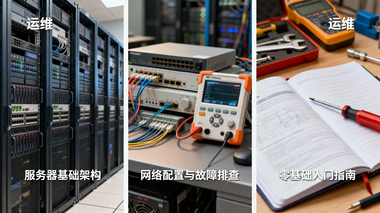 服务器运维速成需要学什么？零基础如何快速入门服务器运维？