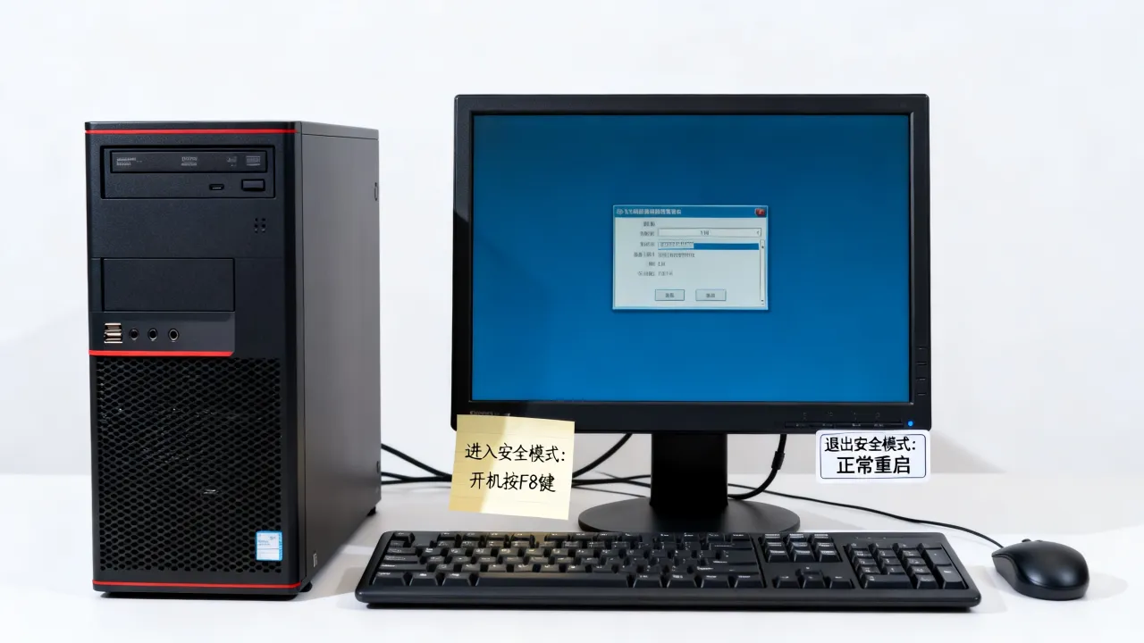 服务器为什么安全模式，服务器安全模式怎么进入和退出？