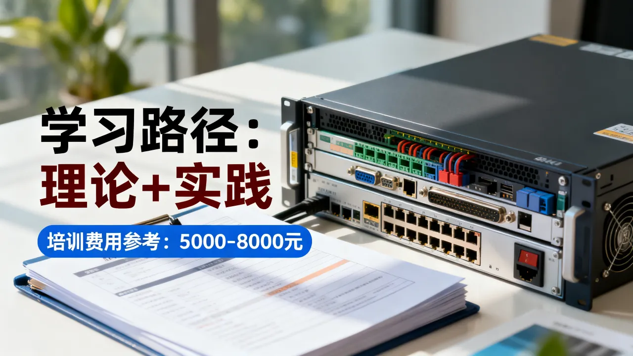 华为认证服务器运维怎么学，华为认证服务器运维培训费用多少钱