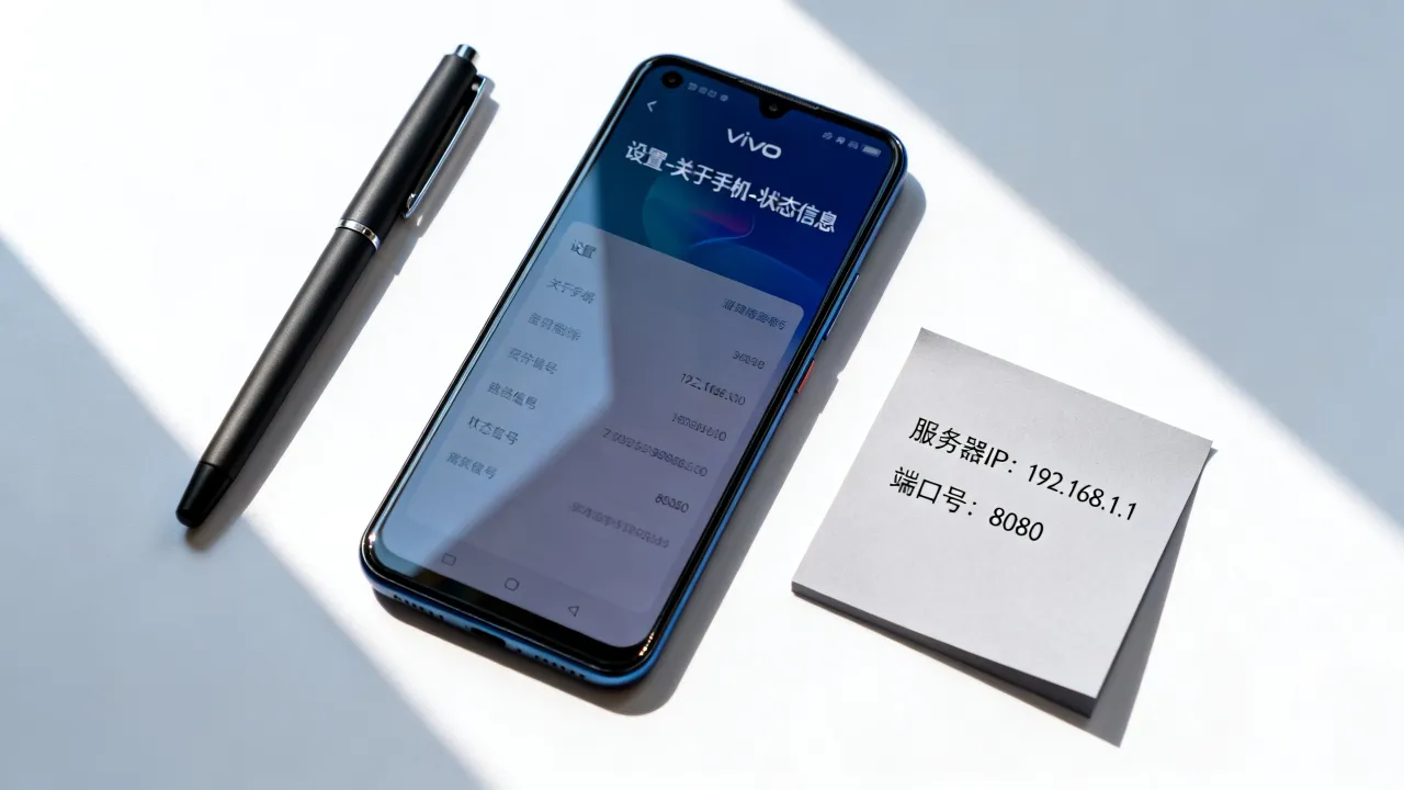 维沃手机服务器地址在哪里查看，服务器IP和端口号查询方法