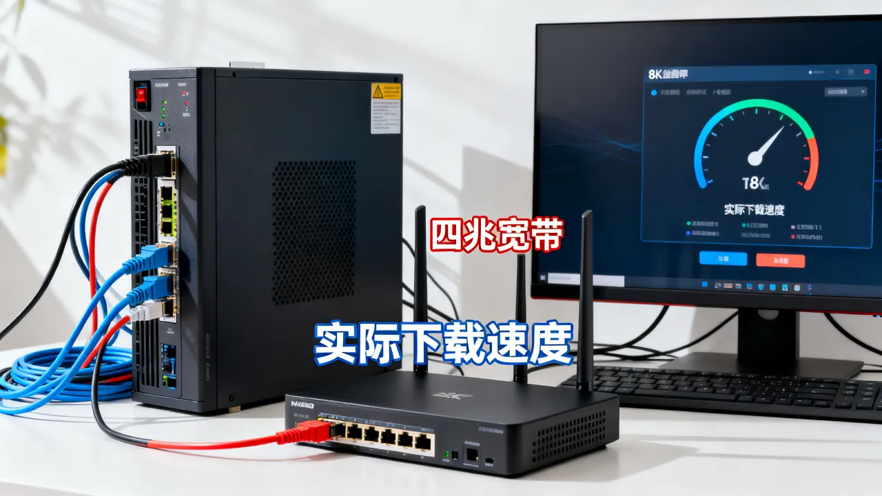 服务器四兆宽带多少兆，四兆带宽服务器实际下载速度多少？