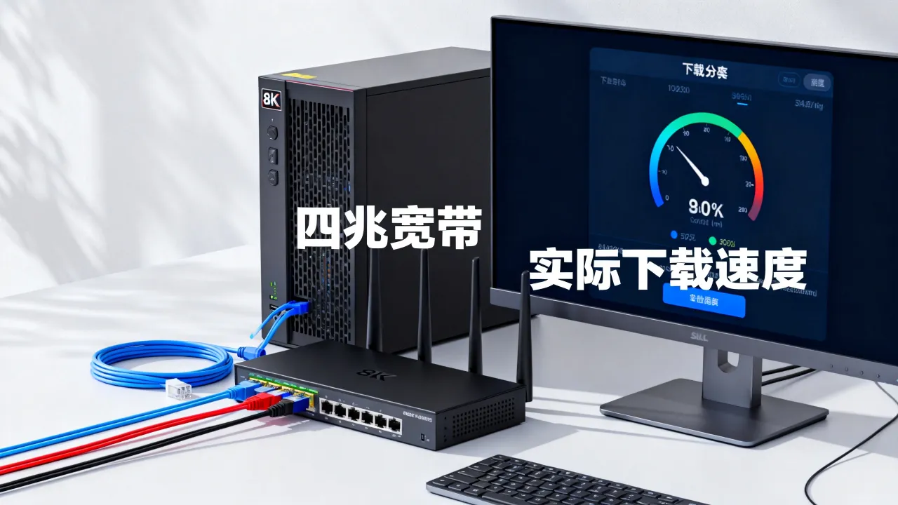 服务器四兆宽带多少兆，四兆带宽服务器实际下载速度多少？