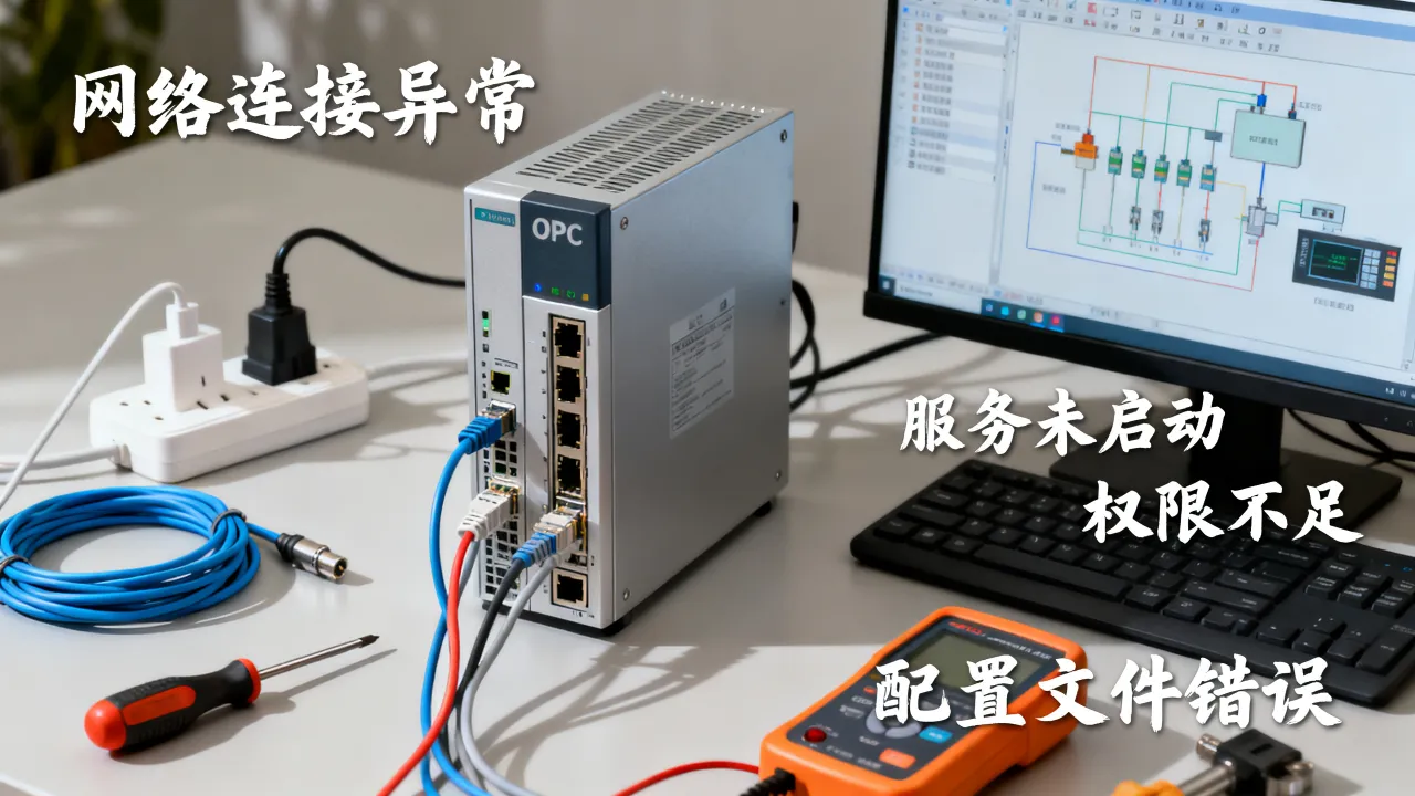 OPC服务器为什么总启动失败，OPC服务器启动失败的常见原因有哪些