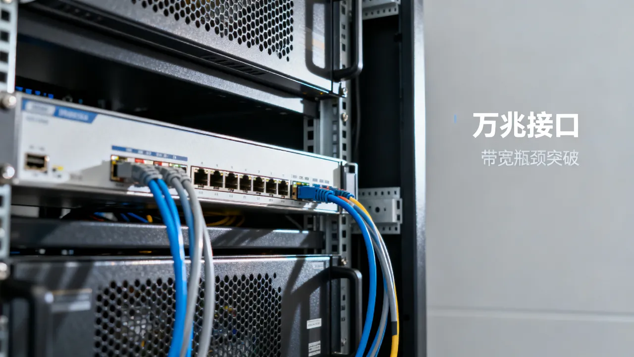 服务器为什么需要万兆，企业网络带宽瓶颈如何突破？