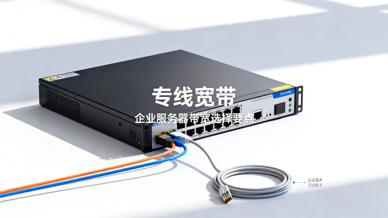 服务器都是专线宽带么，企业服务器带宽怎么选