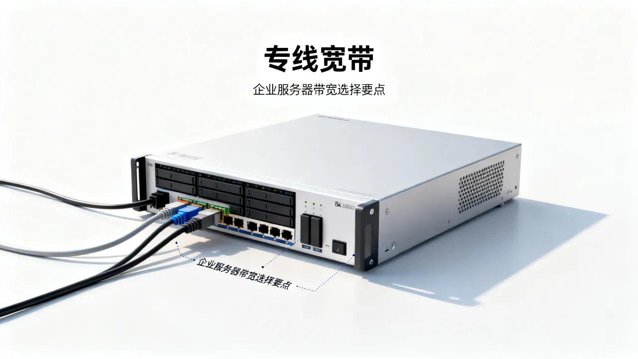 服务器都是专线宽带么，企业服务器带宽怎么选