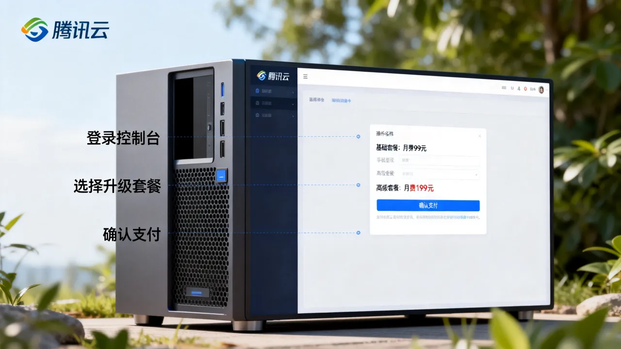 腾讯云服务器升级宽带怎么操作，升级宽带价格贵吗？