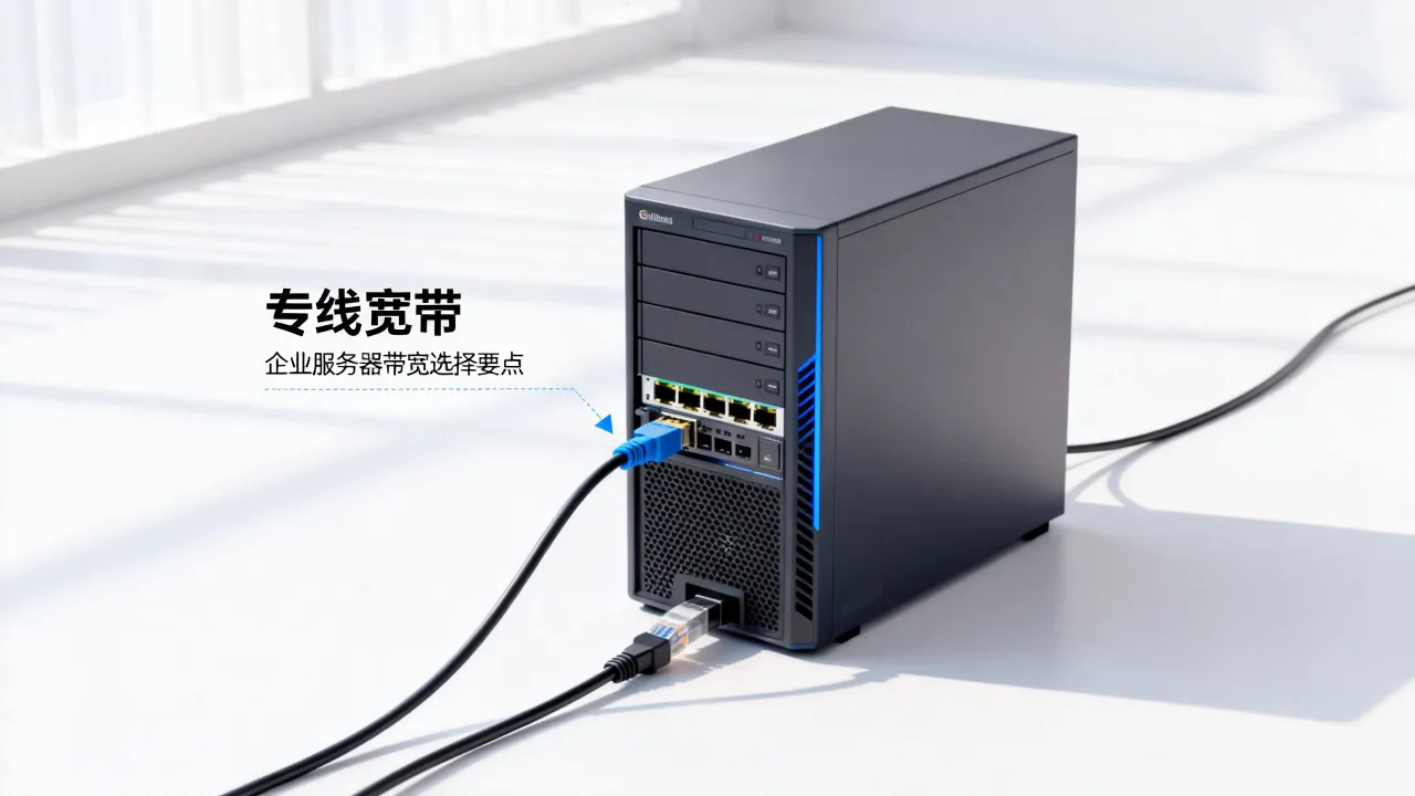 服务器都是专线宽带么，企业服务器带宽怎么选