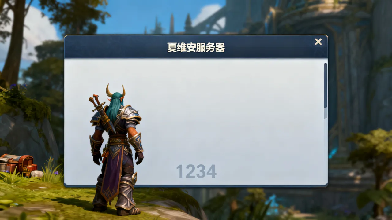 魔兽世界夏维安服务器值得玩吗，夏维安服务器排队严重吗