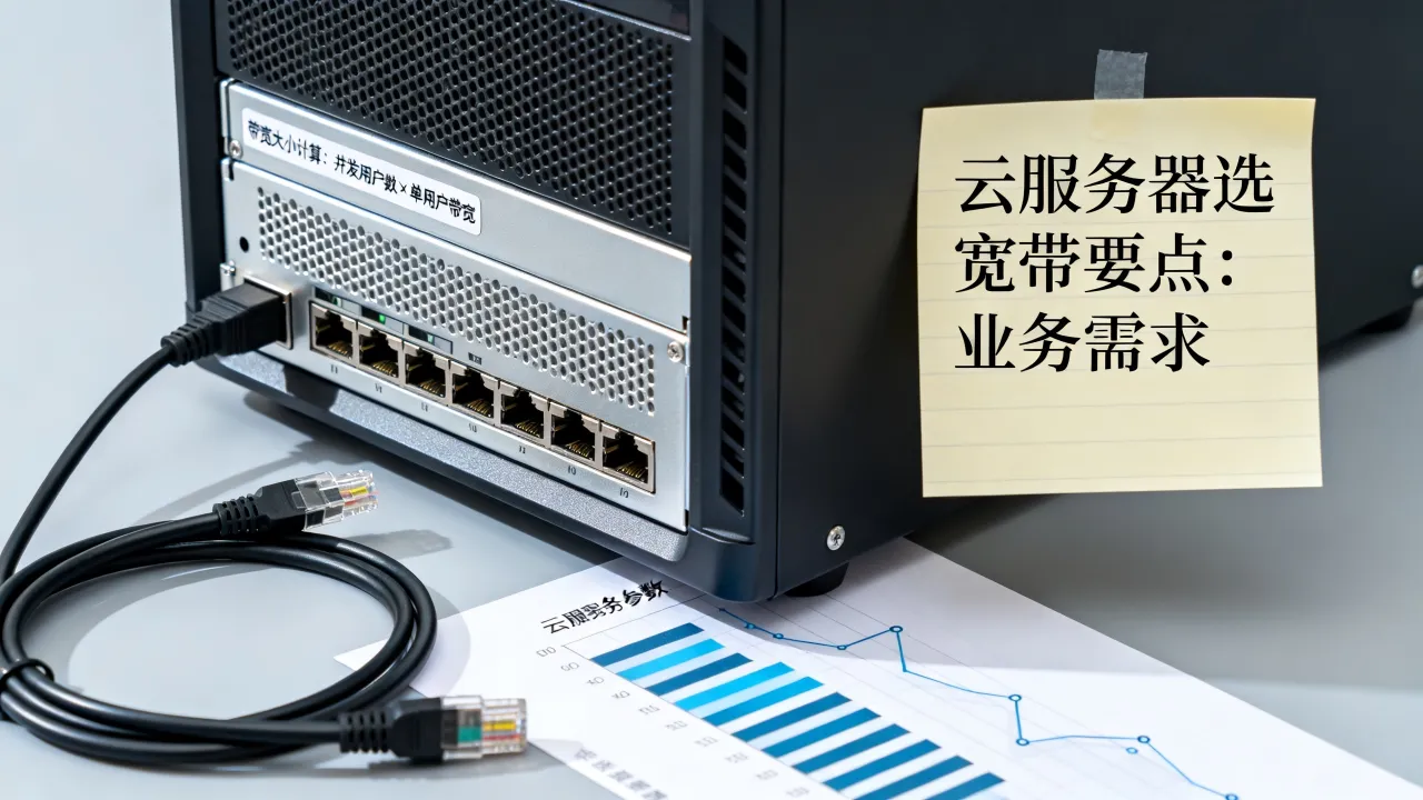 云服务器如何选宽带？带宽大小该怎么定才不浪费钱？