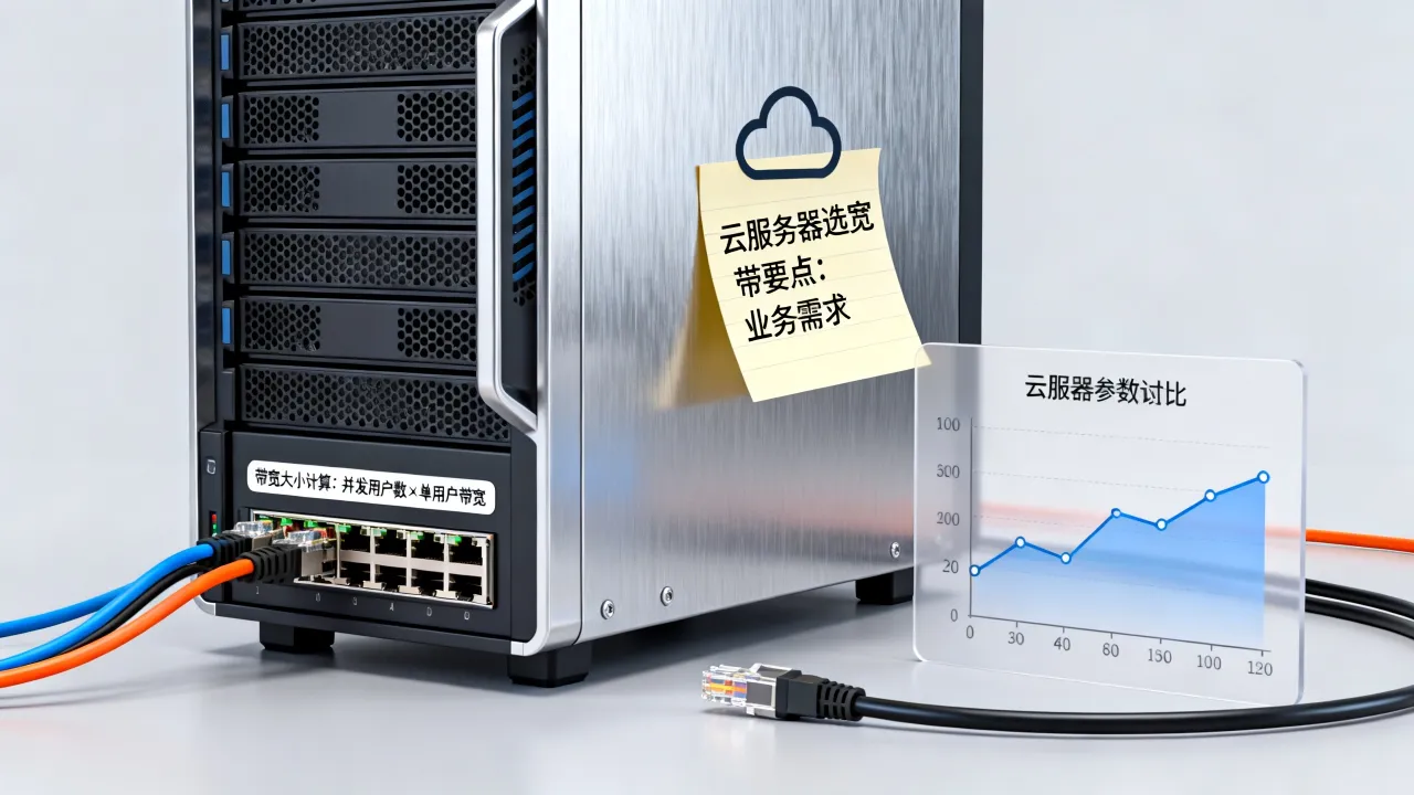 云服务器如何选宽带？带宽大小该怎么定才不浪费钱？