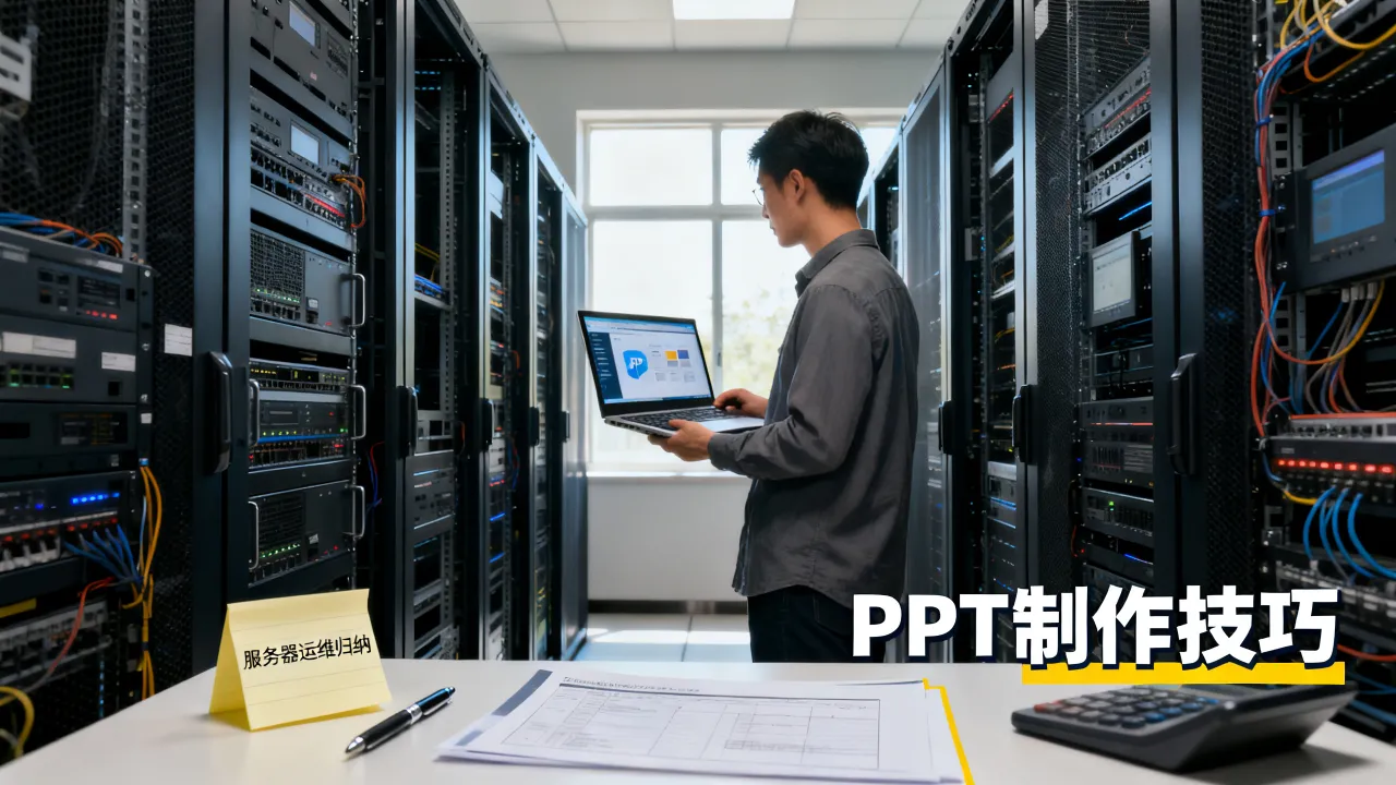 如何做服务器运维归纳PPT，有哪些制作技巧？