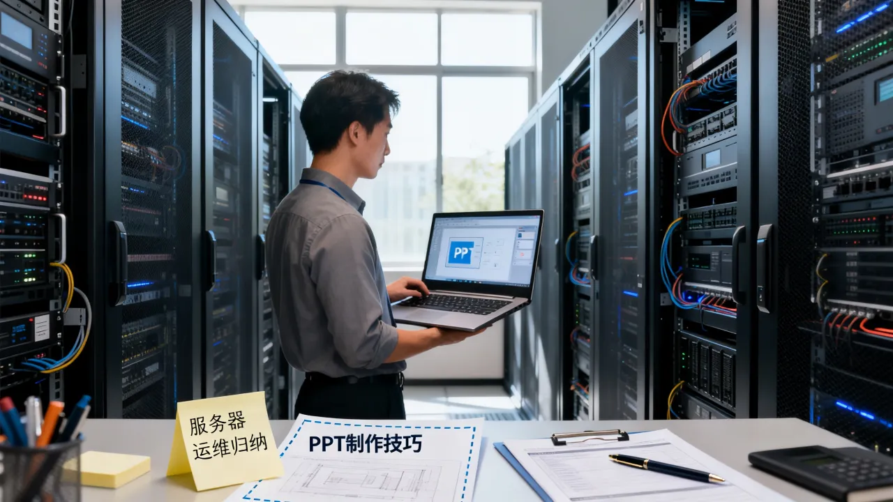 如何做服务器运维归纳PPT，有哪些制作技巧？