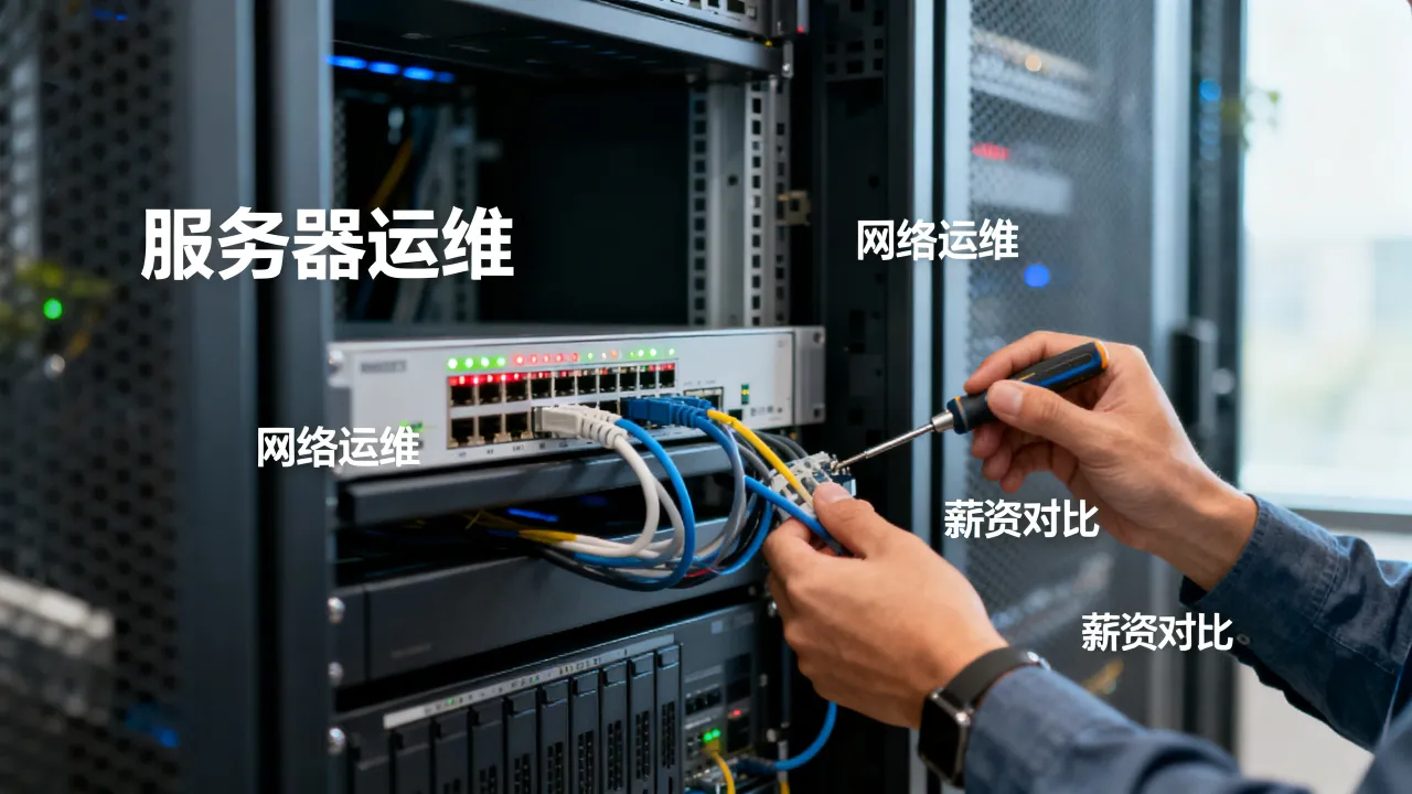 服务器与运维哪个好，服务器运维和网络运维哪个薪资高？