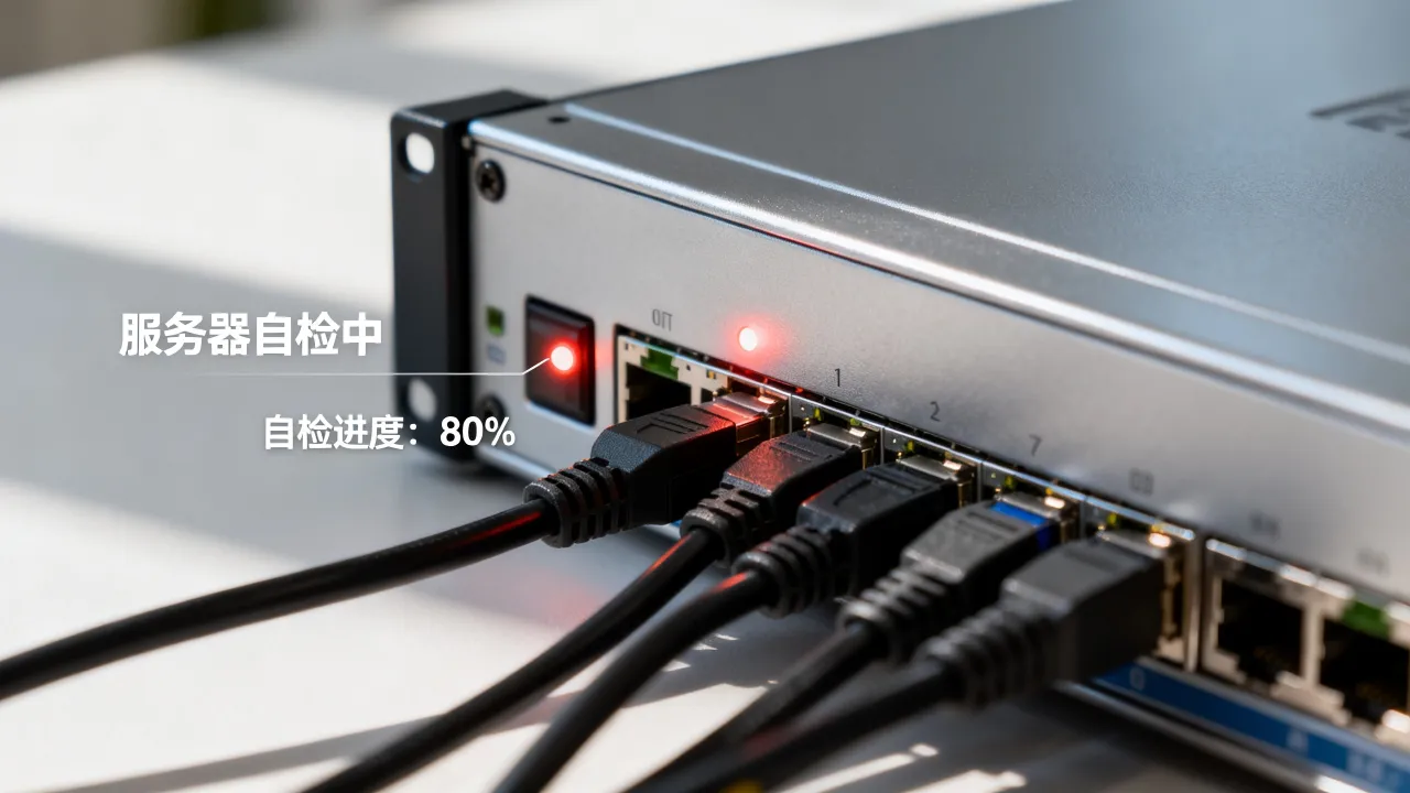 服务器为什么自检慢，服务器开机自检慢怎么解决？